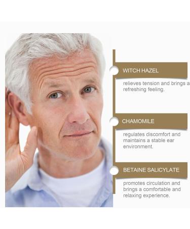 Ear Relief Drops 30ml Portable Ear Health Liquid Calming Liquid Natural for Lifestyle Individuals Women Adults Swimmers Air Travelers Busy Professionals Home - Buy Online on GoSupps.com