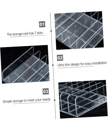 Ipetboom Cosmetic Storage Box Plastic Drawers Clear Cosmetic Case Countertop Organizer Makeup Stand Liquid 17x12.5cm Transparent - Buy Online on GoSupps.com