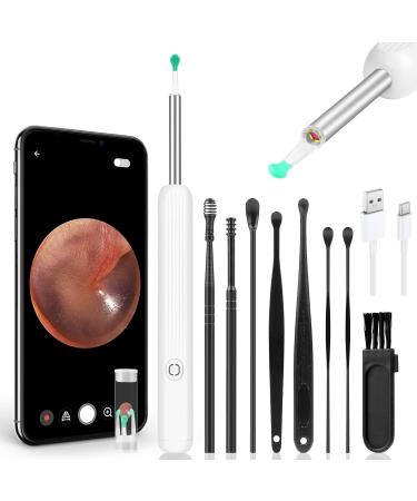 ACWOO Ear Wax Remover - 1296P HD Wireless Ear Wax Removal Kit with Camera - Visual Otoscope Ear Cleaner for Adults, Kids & Pets - Buy Online on GoSupps.com