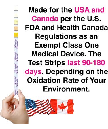 Nurse Hatty 5in1 UTI Test Strips Kit - 60ct Urinary Tract Infection Test - Easy Read Color Chart - Urinalysis for Leukocytes Nitrite pH Protein Blood - Buy Online on GoSupps.com