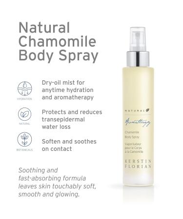 Kerstin Florian Chamomile Body Spray - Lightweight Moisturizing Dry Oil Mist for Men & Women | Non-Greasy Full Body Hydration (3.4 fl oz) - International Shipping Available - Buy Online on GoSupps.com