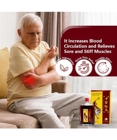  Arrovarp Chinese Oil | Chinese Medicinal Oil 5cl Gel Ointment for Sprains Bones Knees Muscle Pain Sports Recovery Neck and Shoulder Relief - Buy Online on GoSupps.com