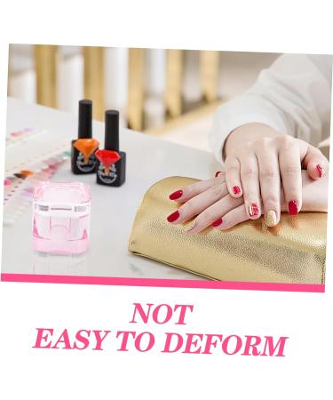 FRCOLOR Nail Art Brush Cup Equipment Manicure Crystal Glass - Buy Online on GoSupps.com