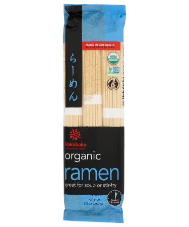 Hakubaku Organic Ramen Noodles 9.5 oz - Authentic Japanese Noodles (Pack of 1) - Buy Online on GoSupps.com