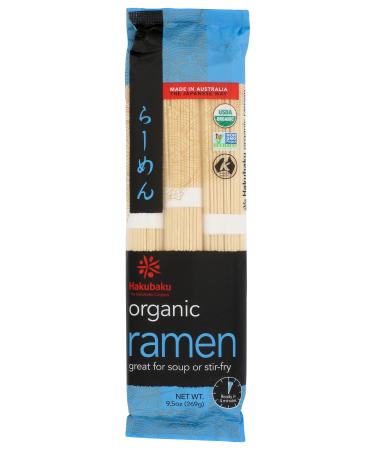 Hakubaku Organic Ramen Noodles, 9.5 oz 9.5 Ounce (Pack of 1)