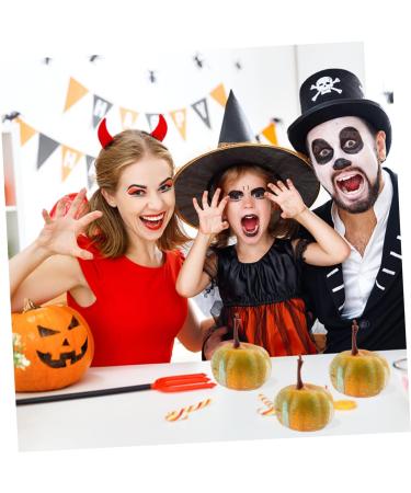 LIFKICH 20pcs Simulated Mini Pumpkin Artificial Pumpkin Decoration Halloween Pumpkin Decoration Artificial Harvest Decoration Giraffe Decor Pumpkins Model Photo Props Manual Decorate Foam As Shown 2.2X3.4CM - Buy Online on GoSupps.com