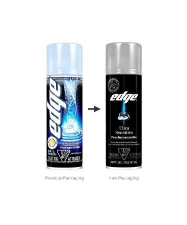 Edge Shave Gel Fragrance Free Ultra Sensitive 7 oz (Pack of 3) - Buy Now for smoother skin - Buy Online on GoSupps.com