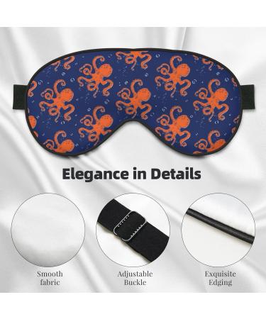 Octopus Sleep Mask | Adjustable Double-Sided Eye Mask - Soft Sleep Covers for Perfect Shading & Reduced Eye Edema - Buy Online on GoSupps.com