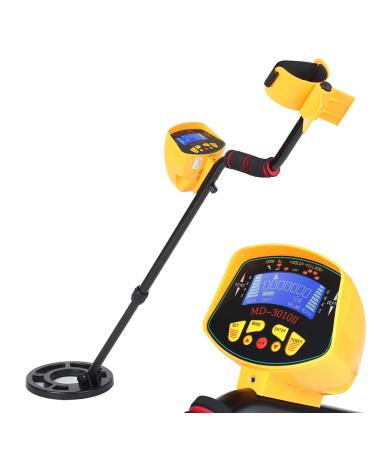 QISUO High Sensitivity High Sensitivity High Performance Metal Detector MD3010II Underground Metal Detector Gold Digger Treasure Hunter Metal Finder Treasures Seeking Tool