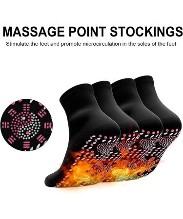 Shop 5 Pairs of Tourmaline Slimming Health Socks - Self-Warming Winter Massaging Socks for Weight Loss & Comfort - Buy Online on GoSupps.com