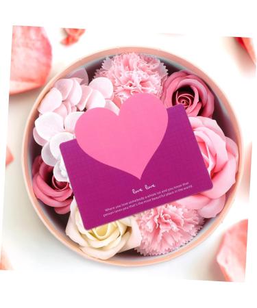 ABOOFAN 3pcs Preserved Flower Decoration Wedding Ceremony Decorations Wedding Favors Christmas Decor Rose Scented Soap Rose Shaped Soap Scented Soap Rose Petals Flower Arrangement Soap 16.2X16.2X8.2CMx3pcs Pinkx3pcs - Buy Online on GoSupps.com