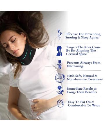 Neck Support Brace Neck Brace for Neck and Support for Women Men Neck Brace for Sleeping Soft Foam Relieves Pressure in Spine 2pcs yl-105023(Color:Black+Pink) - Buy Online on GoSupps.com