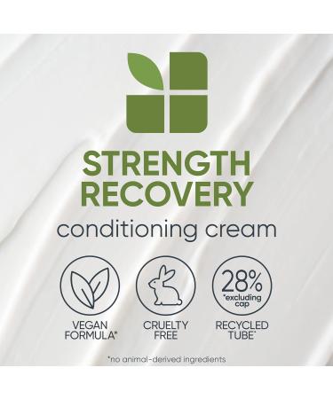 Biolage Strength Recovery Shampoo & Conditioner Set - Reduces Breakage, Vegan, Cruelty-Free | 13.5 Fl Oz - Buy Online on GoSupps.com