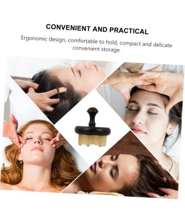 FRCOLOR Massage Device - 2 Pack Handy Hair Cleaning Brush & Gua Sha Tool - Sandalwood Back & Meridian Massage Brushes for Relaxation & Wellness - Buy Online on GoSupps.com