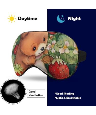 Sleep Eye Masks Mouse Sleep Eye Mask & Blindfold with Elastic Strap/Headband for Women Men Sleep Travel Nap - Buy Online on GoSupps.com