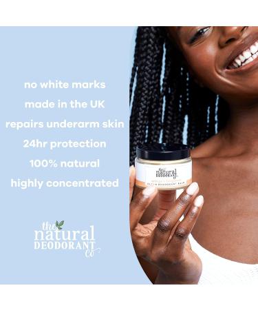 Natural Deodorant Co Lemon & Geranium Balm 55g | Aluminum & Plastic Free - Buy Online on GoSupps.com