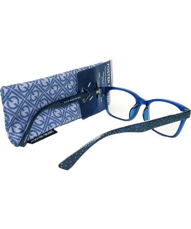 Foster Grant Parissa Women s Translucent Blue Reading Glasses - Premium 2.75 Magnification for Stylish Vision Correction - Buy Online on GoSupps.com