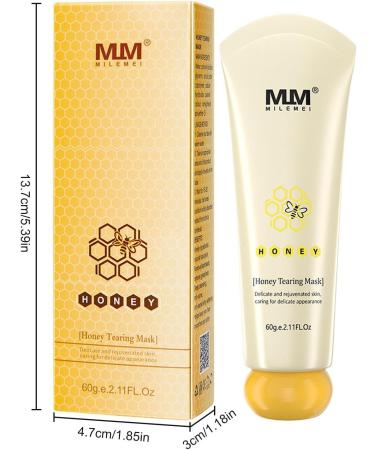 Honey peeloff mask Facial PeelOff Masque 211fl oz Deep Cleansing Masques Peel Off Face Masque Deep Cleansing Masque Tearing Pores Shrink Purble - Buy Online on GoSupps.com
