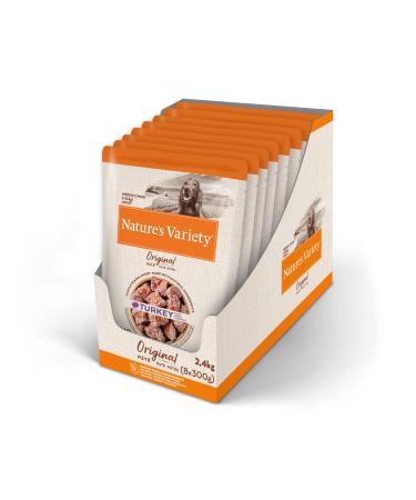 Nature's Variety Original No Grain Pate for Adult Dogs with Turkey - Box 8 x 300 g 300 g (pack of 8) pate