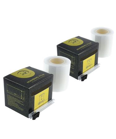 2 X 60mm  1000 Feet Per Roll  Premium Numbing Preservative Film by Ink Permanent Plastic Wrap for Tattoos  Microblading  Lip Tattoo  Eyebrow Lamination & Lash Lift   42 or 60 mm width 300 Meters