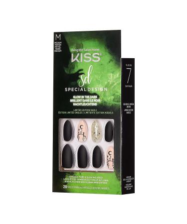 Kiss Halloween Circus Circus Stiletto Medium Length Fake Nails - 28 Pack - Buy Online on GoSupps.com
