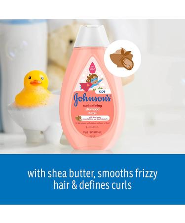 Johnson's Baby Kids Curl Defining Shampoo 13.6 fl oz - Nourish & Define Curls - Buy Online on GoSupps.com