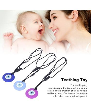 Silicone Bite Ring Toys for Babies - 3-Part Set | Soft Fun Portable Chewing Soothers - Buy Online on GoSupps.com