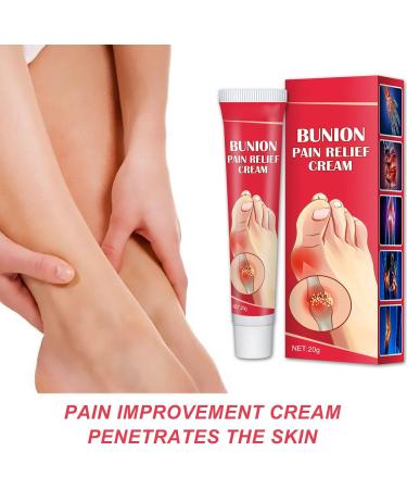 Refreshing Bunion Cream for Toe Swelling Relief - Gentle and Safe Health Care Solution - Buy Online on GoSupps.com