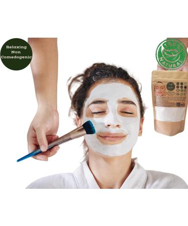 Nativilis Amazonian White Clay Superfine Powder Kaolin - Natural Facial Body Mask Skin Regenerator - Moisturizing Cleansing - Non Comedogenic - Copaiba benefits - Buy Online on GoSupps.com