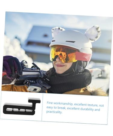 Buy Combined Hooks for Helmet Mask - Bicycle Holder & Outdoor Mask Fastening | PVC Protection for Ski Helmets | 4x2x1cm | International Shipping - Buy Online on GoSupps.com