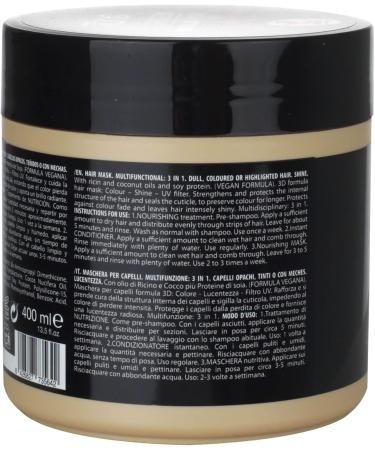 Tahe Gold Protein 3 in 1 Hair Mask for Colored or Highlighted Hair (400 ml (Pack of 1)) - Buy Online on GoSupps.com