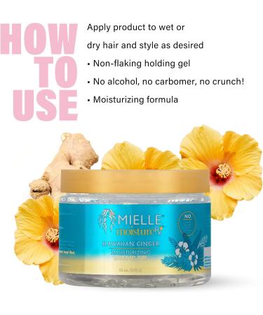Mielle Moisture Rx Hawaiian Ginger Moisturizing Styling Gel 12 oz - Buy Online on GoSupps.com
