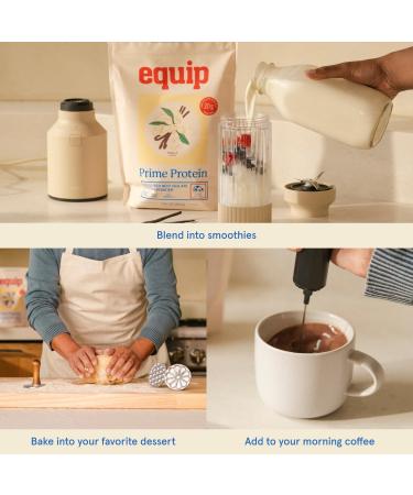 Equip Foods Prime Protein Powder | Clean Grass Fed Beef Protein Powder | Carnivore Protein Isolate | Paleo Keto Friendly | Gluten & Dairy Free | Helps Build & Repair Tissue | 30 Servings Vanilla Vanilla 30 Servings (Pack  - Buy Online on GoSupps.com