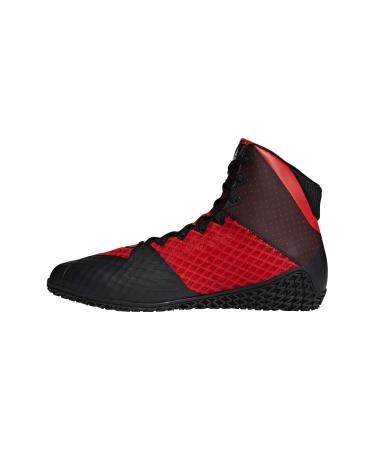 adidas Men's Mat Wizard 4 Wrestling Shoe 6.5 Red/Black/Red