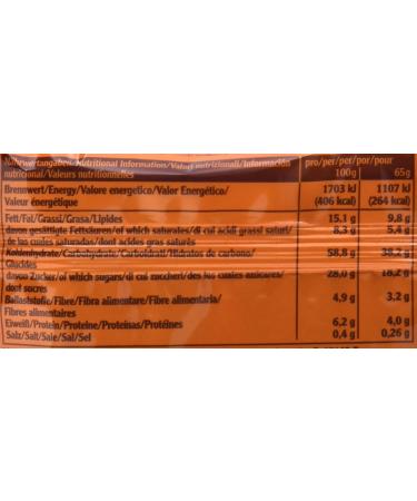 Buy Energy OatSnack - Handmade Natural Chocolate Bars 30 x 65g (1 Pack 1950g) - Ideal Healthy Snack for International Shipping - Buy Online on GoSupps.com