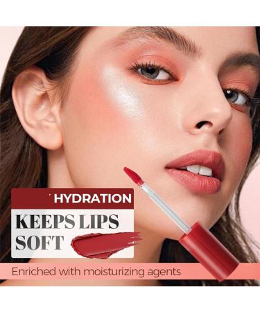 Nbzsmlkn Mirror Gloss Lip Gloss Moisturizing Mirror Liquid Lipstick Long Lasting Waterproof Lip Tint Nonstick Cup Shiny Finish Long Lasting Natural Makeup 12+13 - Buy Online on GoSupps.com