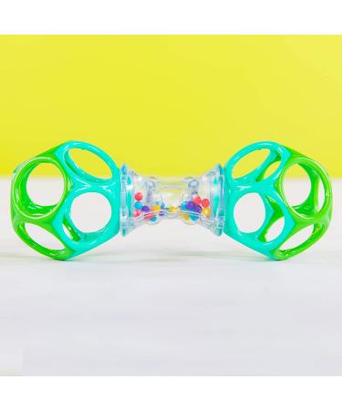 Bright Starts Oball Shaker Rattle Toy - Newborn+ | Fun and Stimulating Infant Toy - Buy Online on GoSupps.com