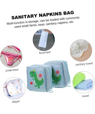 Collbath 2-in-1 Aunt's Towel & Zip Pocket Napkin Storage - Portable Nylon Coin Bag for Travel & Document Organization - Buy Online on GoSupps.com