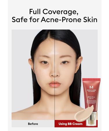MISSHA M Perfect Cover BB Cream No.23 & Glow Skin Balm Bundle - Buy Online on GoSupps.com