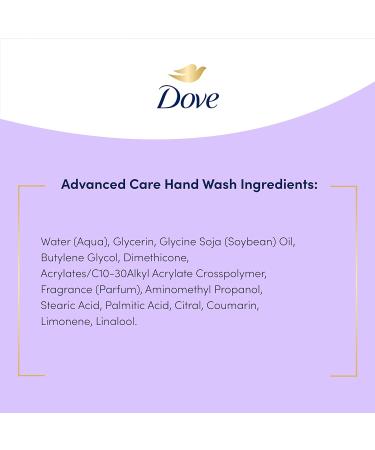 Dove Advanced Care Lavender & Chamomile Hand Sanitizer 8 oz - Pack of 4 | 99.99% Effective Against Germs | Soft Smooth Skin Formula - Buy Online on GoSupps.com