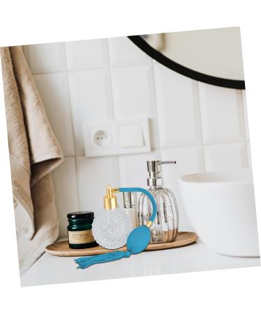 Housoutil 1pc Air Bag Perfume Bottle Pump Retro Decor Perfume Vintage Crystal Mini Perfumes Empty Perfume Sprayer Mini Spray Bottle Essential Oil Bulb Glass Accessories Travel Brew 10.5X7.6CM Transparent - Buy Online on GoSupps.com