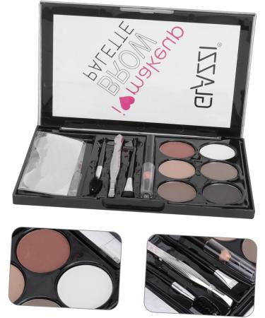 Didiseaon 4 Sets Eyebrow Powder Set Eyebrow Brush Eyebrow Sissor Kit Ow Kit Cosmetic Supply Make up Miss - Buy Online on GoSupps.com