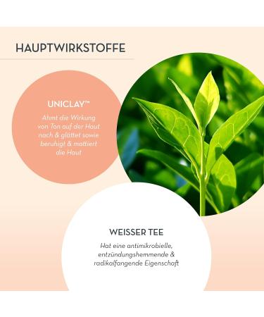 Jean D'Arcel JEAN DARCEL D maQUILLANTE Masque Nettoyant Clarifiant Cleansing mask with toner effect against redness with white tea and Uniclay Clarifying Cleansing Clay Mask 50 ml - Buy Online on GoSupps.com