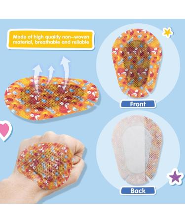 30pcs Cute Adhesive Eye Patches for Kids - Light Blocking & Breathable Bandages for Toddlers - Buy Online on GoSupps.com