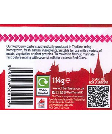 Thai Taste Curry Paste Bundle 114g - Red Green & Yellow - Buy Online on GoSupps.com