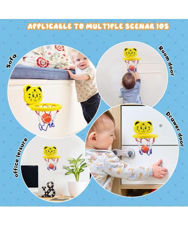 Basketball Hoop Bath Toy for 1-3 Year Old - Fun Water Game Toy for Baby Boys and Girls - Tiger Design - Perfect Gift for Toddlers - Buy Online on GoSupps.com