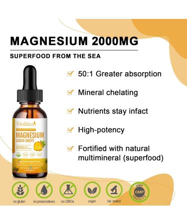 Magnesium Glycinate Liquid Complex - Buy Online on GoSupps.com