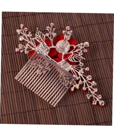 FRCOLOR Set of 2 Wedding Headpieces Flower Hair Clips Flower Hair Accessories Wedding Hair Accessories Tiara Headpiece for the Bride Bridal Comb Rhinestones Accessories - Buy Online on GoSupps.com