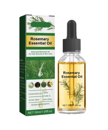 Fecfucy Rosemary Hair Oil | Organic Rosemary Essential Oil Serums | 30ml Hair Oil for Split Ends and Dry Scalp Hair Growth Oil for Fecfucy