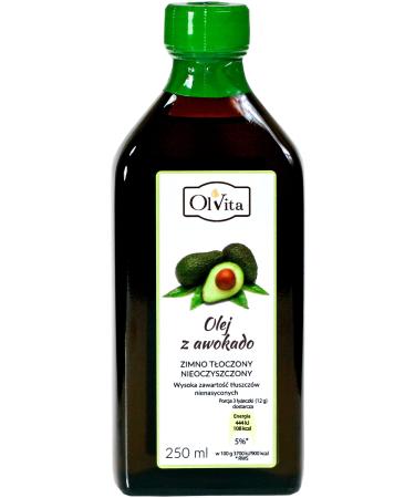 FORGET Avocado oil cold pressed 250 ml OLVITA